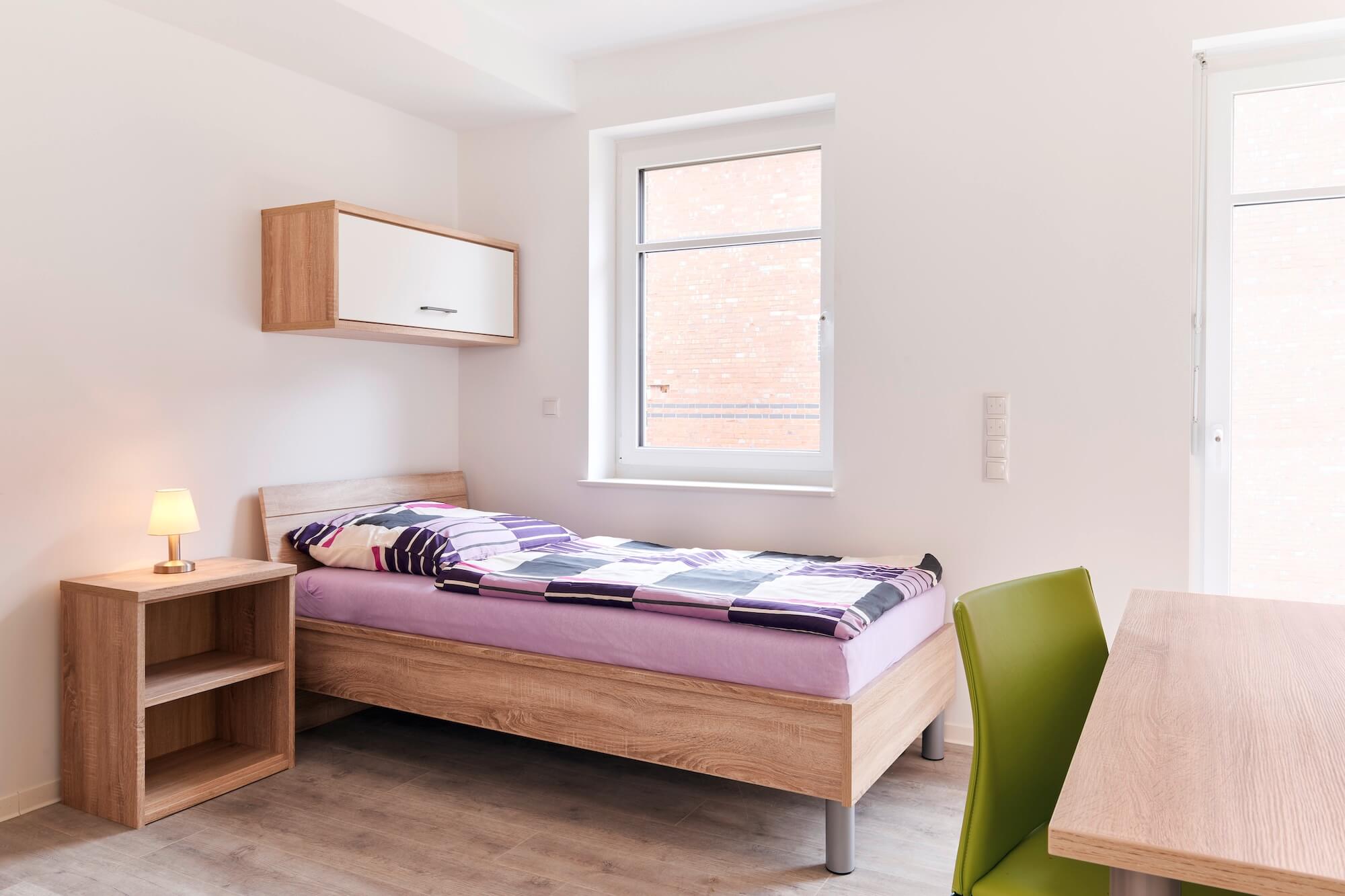B&S Soziale Dienste Einblicke Harsefeld Wohnen Zimmer Bett